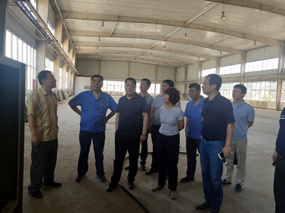集团辅导金辉书记一行赴泾阳产业基地调研